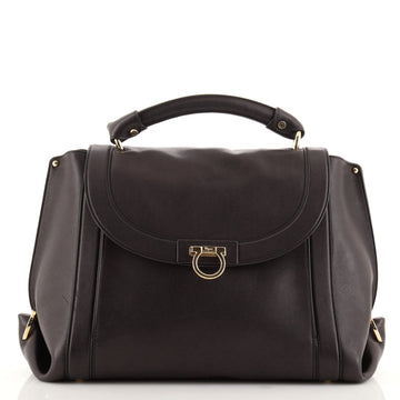 Salvatore Ferragamo Suzanna Satchel Smooth Leather Medium