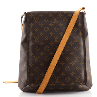 Louis Vuitton Musette Salsa Handbag Monogram Canvas GM