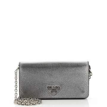 Prada Wallet on Chain Vitello Daino