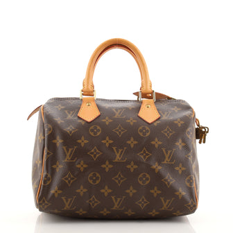 Louis Vuitton Speedy Handbag Monogram Canvas 25