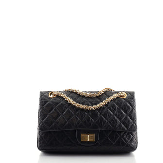 Chanel 50th Anniversary Reissue 2.55 Flap Bag Quilted Aged Calfskin 225