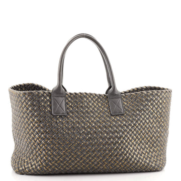 Bottega Veneta Cabat Tote Embroidered Intrecciato Nappa Medium
