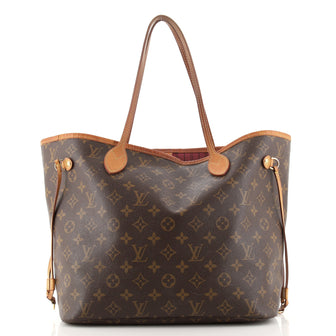 Louis Vuitton Neverfull Tote Monogram Canvas MM