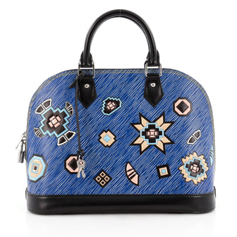 Louis Vuitton Alma Handbag Limited Edition Azteque Epi Leather PM