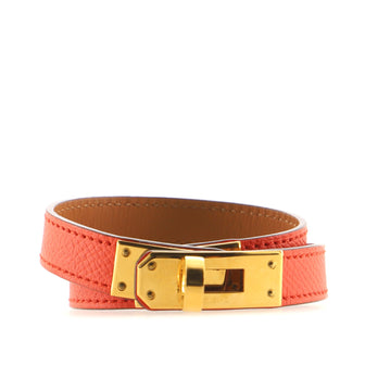 Hermes Kelly Double Tour Bracelet Leather Mini