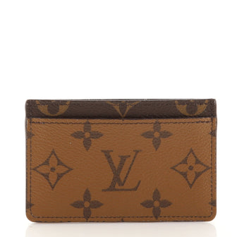 Louis Vuitton Card Holder Reverse Monogram Canvas