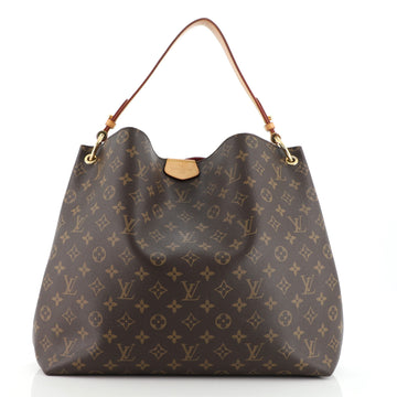 Louis Vuitton Graceful Handbag Monogram Canvas MM