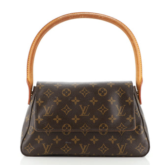 Louis Vuitton Looping Handbag Monogram Canvas Mini