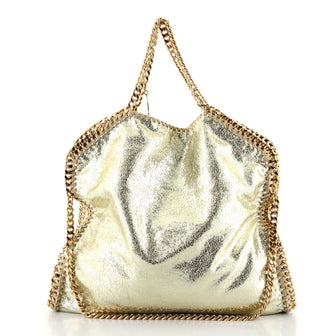 Stella McCartney Falabella Fold Over Bag Shaggy Deer