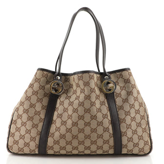 Gucci Twins Tote GG Canvas Medium