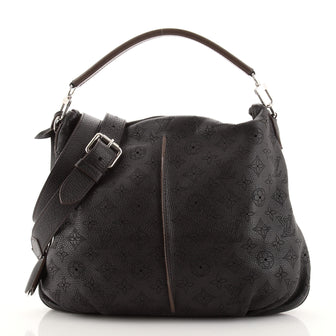 Louis Vuitton Selene Handbag Mahina Leather PM