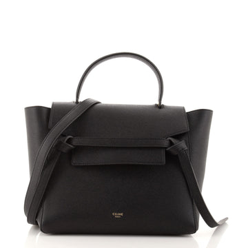 Celine Belt Bag Textured Leather Micro