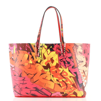 Christian Louboutin Cabata East West Tote Printed Leather Large