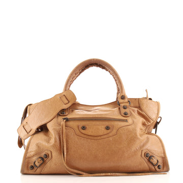 Balenciaga City Classic Studs Bag Leather Medium