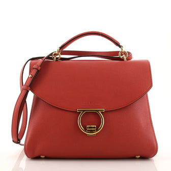 Salvatore Ferragamo Margot Satchel Leather Large