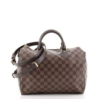 Louis Vuitton Speedy Bandouliere Bag Damier 30