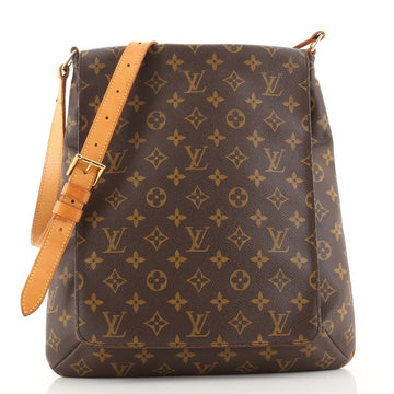 Louis Vuitton Musette Salsa Handbag Monogram Canvas GM