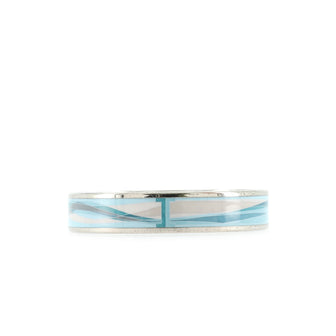 Hermes Bangle Bracelet Printed Enamel Medium