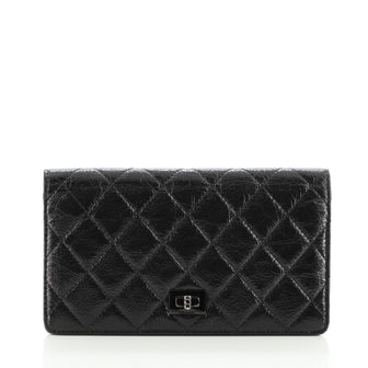 Chanel Reissue Bifold Wallet Quilted Aged Calfskin Long