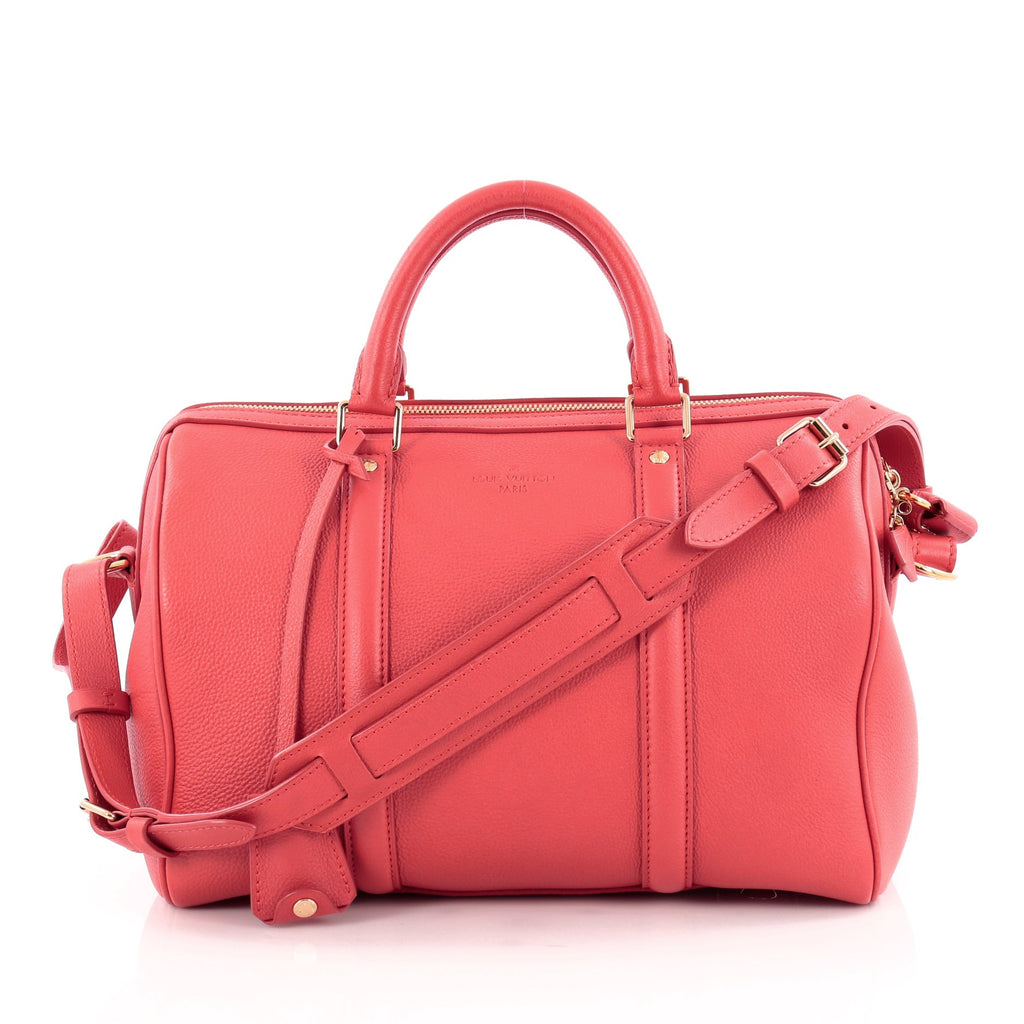 Louis Vuitton Red Leather Sofia Coppola PM Bag