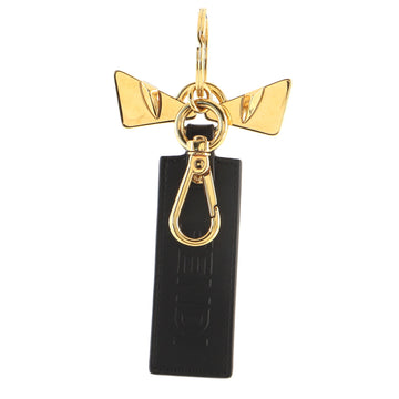 Fendi Monster Eyes Bag Charm and Keychain Metal and Leather