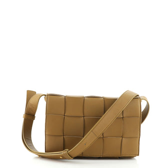 Bottega Veneta Cassette Crossbody Bag Maxi Intrecciato Leather