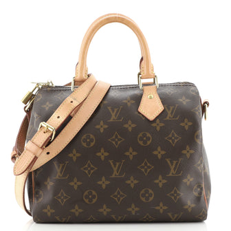 Louis Vuitton Speedy Bandouliere Bag Monogram Canvas 25