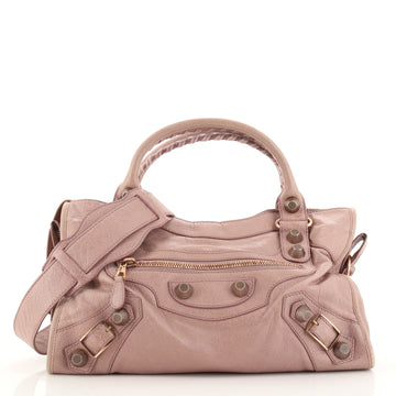 Balenciaga City Giant Studs Bag Leather Medium