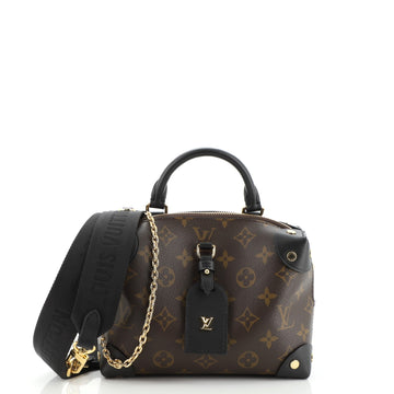 Louis Vuitton Petite Malle Souple Handbag Monogram Canvas