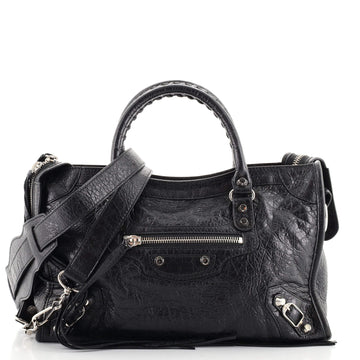 Balenciaga City Classic Studs Bag Leather Small
