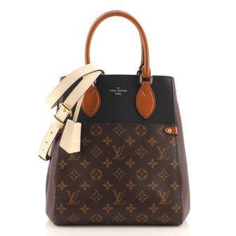 Louis Vuitton Fold Tote Monogram Canvas and Leather MM