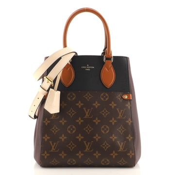 Louis Vuitton Fold Tote Monogram Canvas and Leather MM