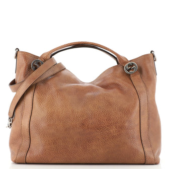 Gucci Miss GG Convertible Tote Leather Medium