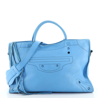 Balenciaga Blackout City Bag Leather Medium