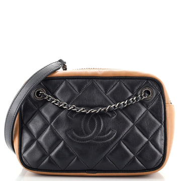 Chanel Ballerine Camera Case Bag Quilted Calfskin Small