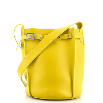 Celine Long Strap Big Bag Bucket Leather