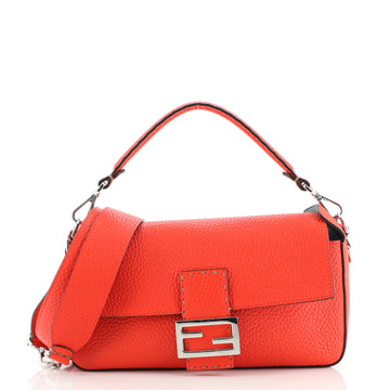 Fendi Selleria Baguette NM Bag Leather Medium