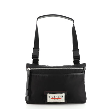 Givenchy Downtown Flat Shoulder Bag Nylon