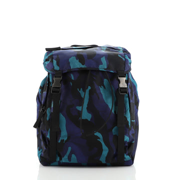 Prada Camouflage Backpack Tessuto Large
