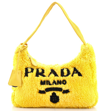 Prada Re-Edition 2000 Hobo Terry Cloth Mini
