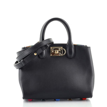 Salvatore Ferragamo Studio Satchel Leather Mini