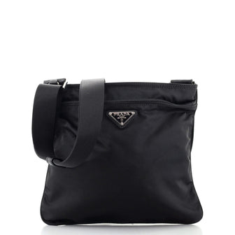Prada Front Pocket Messenger Bag Tessuto Medium