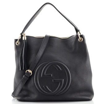 Gucci Soho Convertible Hobo Leather Large