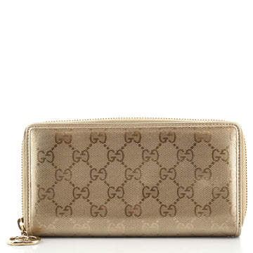 Gucci Zip Around Wallet GG Imprime