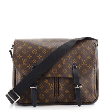 Louis Vuitton Christopher Messenger Bag Macassar Monogram Canvas