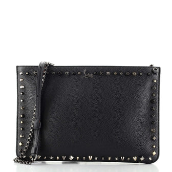 Christian Louboutin Loubiposh Clutch Leather