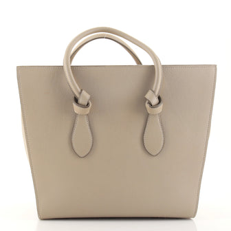 Celine Tie Knot Tote Grainy Leather Mini