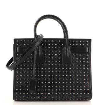Saint Laurent Sac de Jour Bag Studded Leather Small