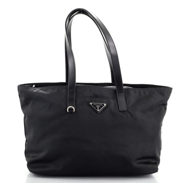 Prada Zip Tote Tessuto Large