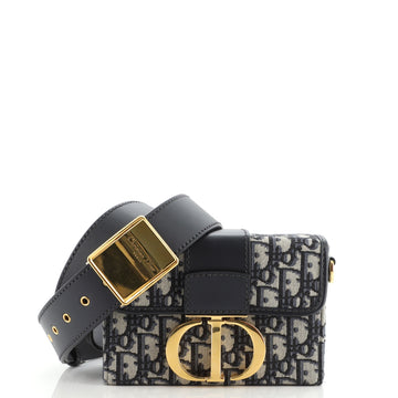Christian Dior 30 Montaigne Box Bag Oblique Canvas